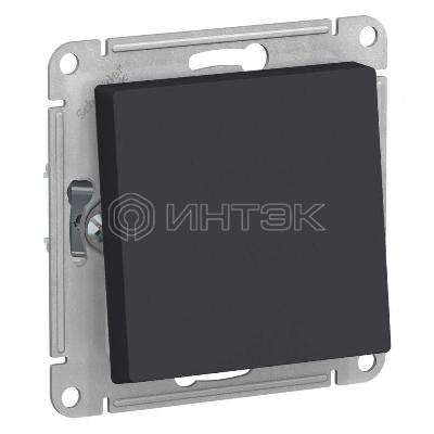 Переключатель проходной 1-кл. СП AtlasDesign Aqua 10А IP44 (сх. 6) 10AX механизм карбон Systeme Electric ATN441061 изображение, фото