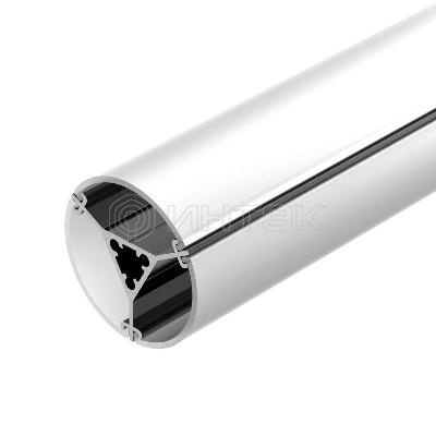 Профиль ROUND-D36-360-2500 ANOD BLACK L2500 алюм. Arlight 050250 изображение, фото