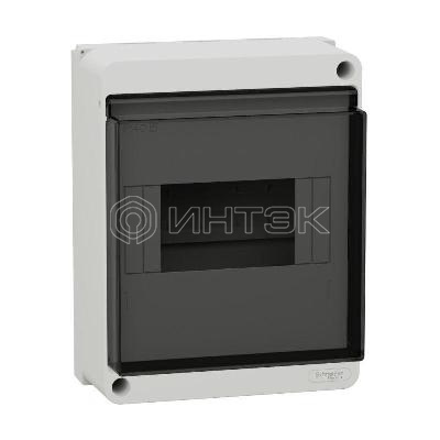 Бокс навесной ОП City9 Box XS 6мод. с прозр. дверцей Systeme Electric EZ9EAB106