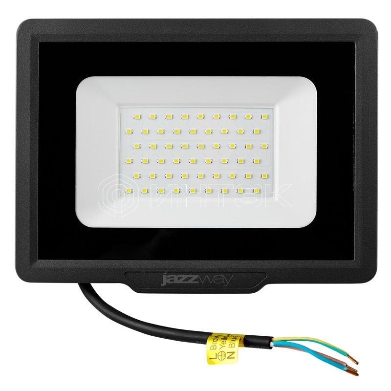 Прожектор светодиодный PFL-C3 50Вт 6500К ДО/СДО IP65 закален. прозр. стекло JazzWay 5023581A изображение, фото