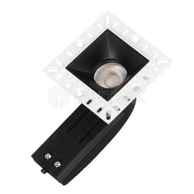 Светильник светодиодный MS-RIALTO-TRIMLESS-S40x40-9W Warm3000 (BK 36 deg 230В) IP20 металл Arlight 048321 изображение, фото
