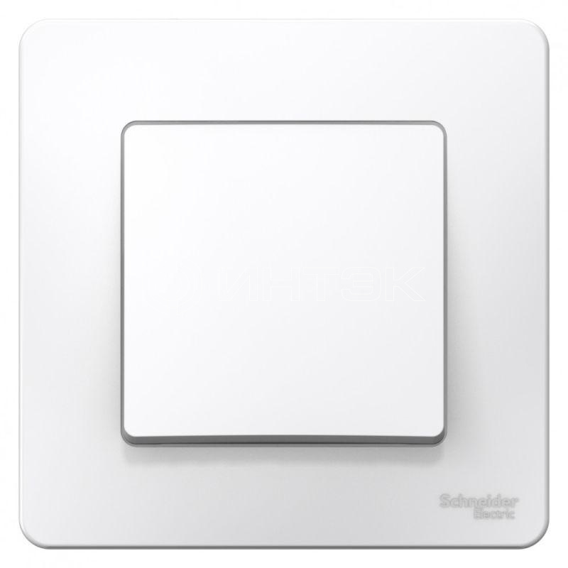 Выключатель 1-кл. СП Blanca 6А IP20 (сх. 1) 250В бел.  Systeme Electric BLNVS006101 изображение, фото