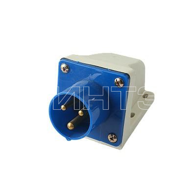 Вилка стационарная для наружной установки PPC 513 2Р+РЕ 16А 220В IP44 Pro JazzWay 5072817 изображение, фото