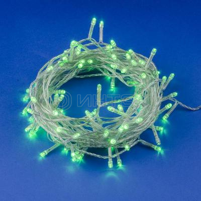Гирлянда LED ULD-S1000-100/DTA GREEN IP20 10м 100 диодов зел. свет провод прозр. Uniel UL-00007198 изображение, фото
