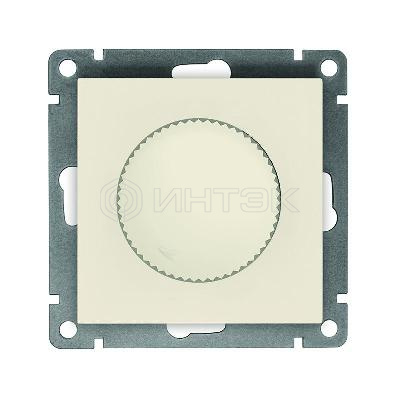 Светорегулятор СП Афина 500Вт механизм сл. кость (ivory) Universal A0101-I изображение, фото