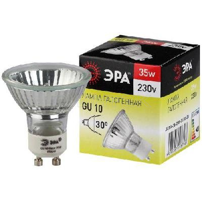 Лампа галогенная GU10-JCDR (MR16) -35W-230V ЭРА C0027385 изображение, фото
