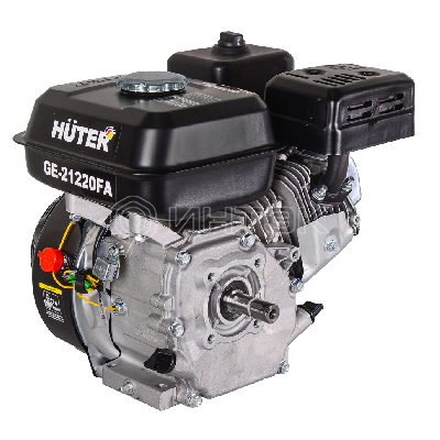 Двигатель бензиновый Huter GE-21220FА 70/15/3 изображение, фото