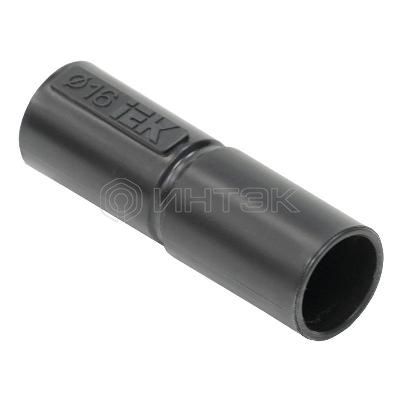 Муфта труба-труба GI16G черн. ELASTA IEK CTA10D-GIG16-K02-100 изображение, фото