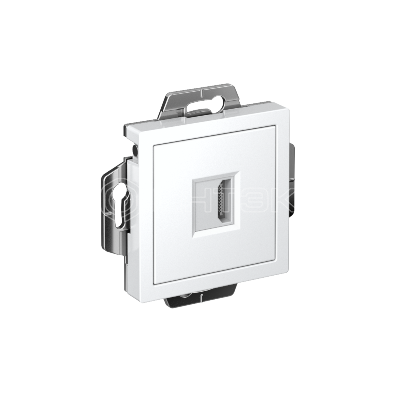 Розетка AtlasDesign HDMI механизм бел.  Systeme Electric ATN000180 изображение, фото