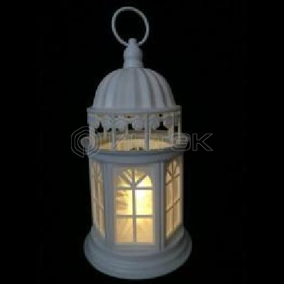 Светильник светодиодный декоративный "Фонарь" LN2-LD10-WW-ВО 26х13см 10 LED бел. SHLights 4690601047366 изображение, фото