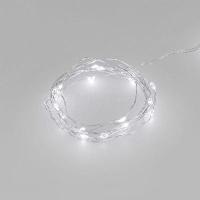 Гирлянда светодиодная ARD-DEW-HOME-2000-CLEAR-20LED-STD White6000 3V Battery Pack IP20 Ardecoled 048701 изображение, фото