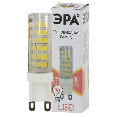 Лампа светодиодная JCD-7w-220V-corn ceramics-827-G9 560лм ЭРА Б0027865 изображение, фото