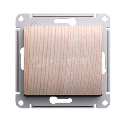 Переключатель 1-кл. Glossa сх.6 10АХ механизм сосна Systeme Electric GSL001561 изображение, фото