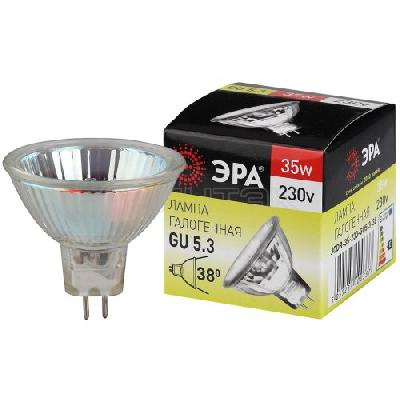 Лампа галогенная GU5.3-JCDR (MR16) -35W-230V-Cl ЭРА C0027363 изображение, фото