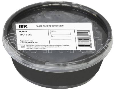 Паста токопроводящая 0.25л IEK ZPC10-250 изображение, фото