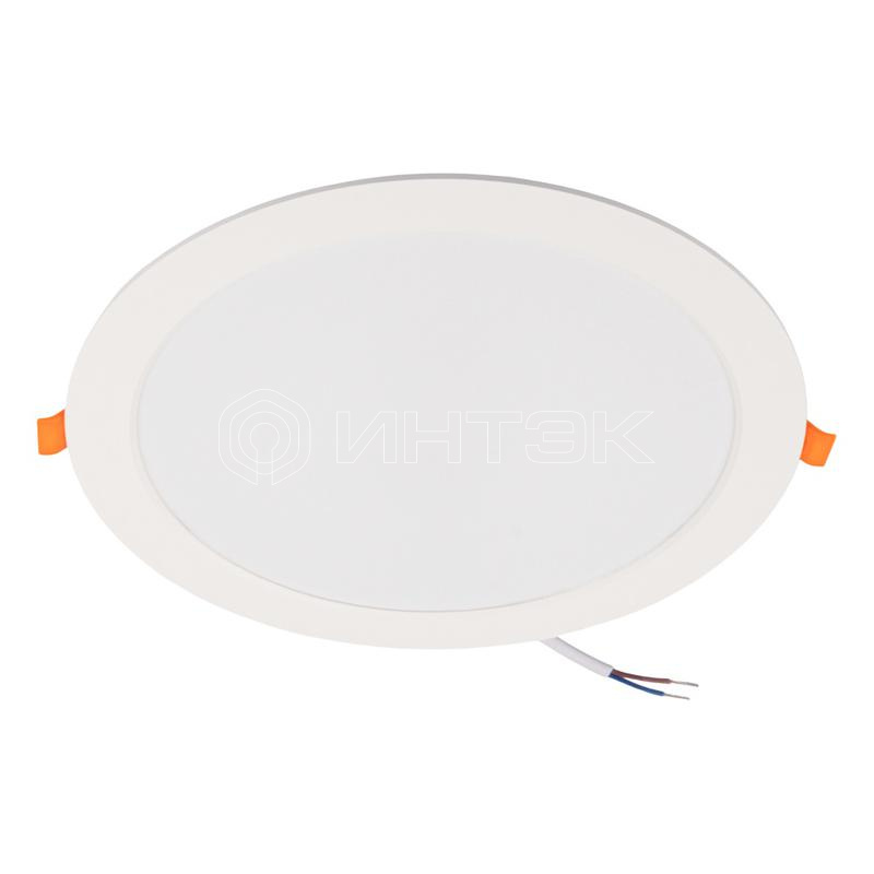 Светильник светодиодный PLED DL7 24Вт 6500К IP54 2040лм WH встраив. бел. Pro JazzWay 5069121 изображение, фото