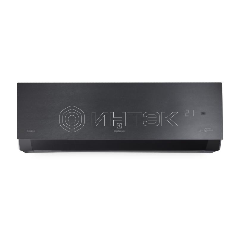 Сплит-система инверторного типа Electrolux Enterprise Super DC Inverter EACS/I-12HEN-BLACK/N8 комплект изображение, фото