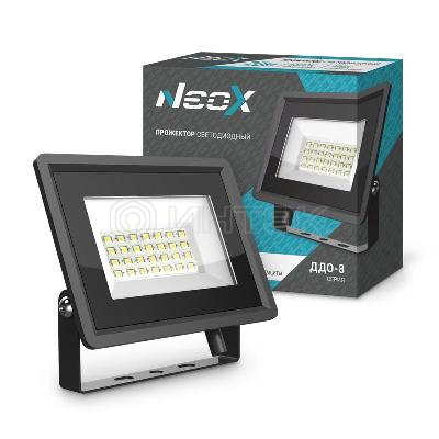 Прожектор светодиодный ДДО-8 20Вт 6500К IP65 2000лм 100лм/Вт 230В NEOX 4690612034010 изображение, фото