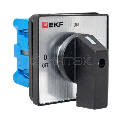 Переключатель кулачковый ПК-2-13 3П 25А "ВКЛ-ВЫКЛ" EKF pk-2-13-25 изображение, фото