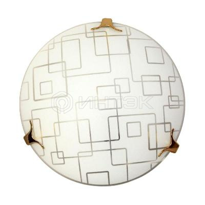 Светильник НПБ 01-60-130 М15 "Оазис" 250 1х60Вт E27 IP20 матов. бел./клипсы зол. (инд. упак.) Элетех 1005204960 изображение, фото