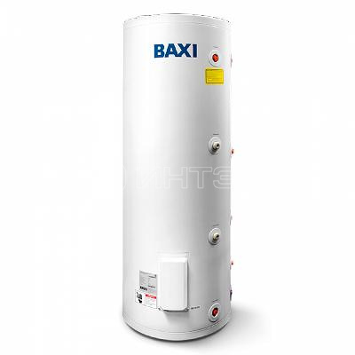 Бойлер косвенного нагрева BAXI UBC 500 напольный, одиночный змеевик, с боковым подключением изображение, фото