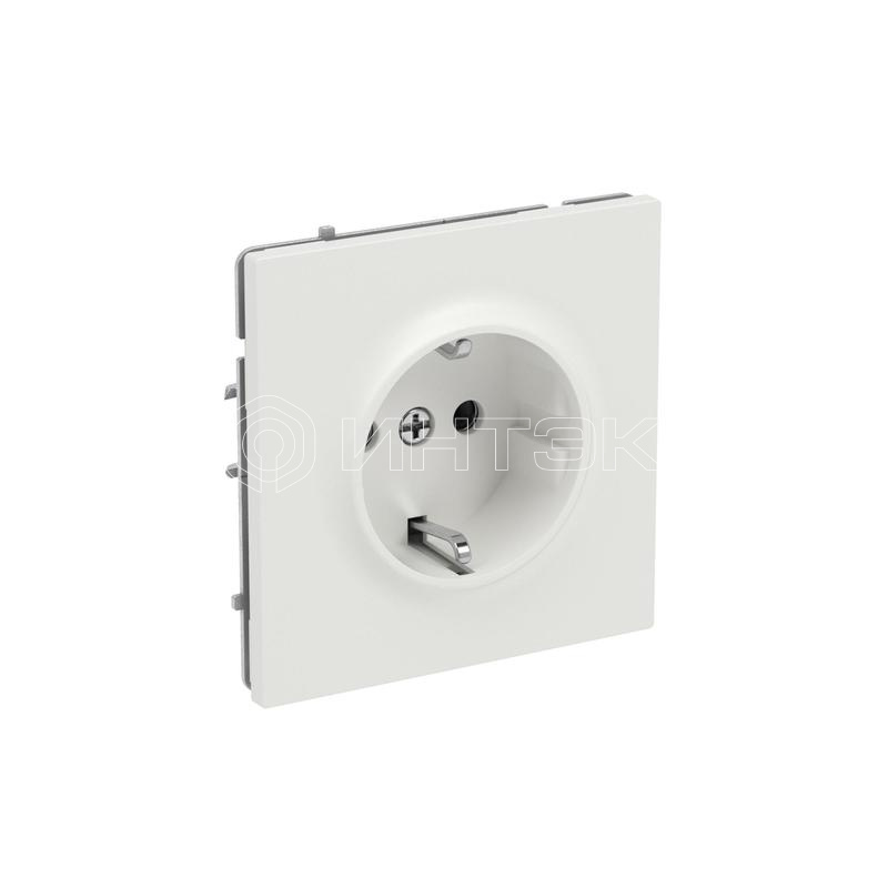 Розетка силовая KANT 2P+E без шторки бел. песок DKC 7010033 изображение, фото