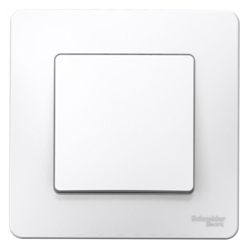 Выключатель 1-кл. СП Blanca 10А IP20 (сх. 1) 250В бел.  Systeme Electric BLNVS010101 изображение, фото