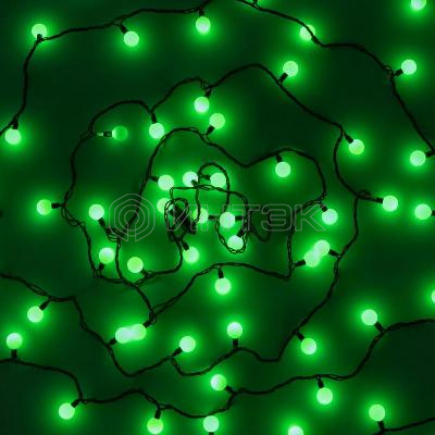 Гирлянда "Шарики" 15м OLDBL100-G-E 100 зел. светодиодов соединяемая до 3шт уличная SHLights 4690601004314 изображение, фото