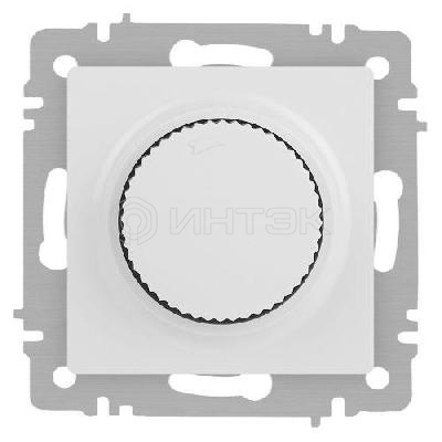 Светорегулятор поворотный СП Accent 6-401-01М 600Вт 230В IP20 бел. матов. Intro Б0063671 изображение, фото