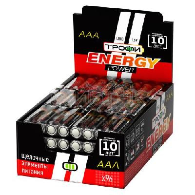 Элемент питания алкалиновый AAA/LR03 LR03-4S promo-box (уп.4шт) Трофи Б0017349 изображение, фото