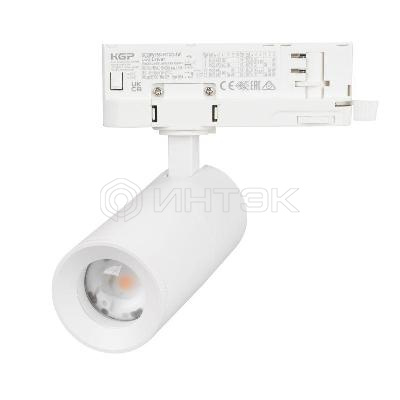 Светильник светодиодный LGD-ARTEMIS-TRACK-4TR-R55-12W Warm3000 (WH 8-80 deg 230В) IP20 металл Arlight 048322 изображение, фото