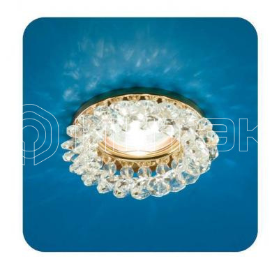 Светильник Venecia 51 04 70 декор. из огран. стекла MR 16 основание зол.; стекло прозр. ИТАЛМАК IT8286 изображение, фото