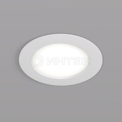 Светильник 5Вт IP20 LED встраив. пластик бел. DENKIRS 544978 изображение, фото