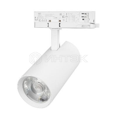 Светильник светодиодный LGD-GERA-4TR-R90-30W Warm3000 WH 24deg 230В IP20 30Вт 3000К метал. Arlight 055187 изображение, фото