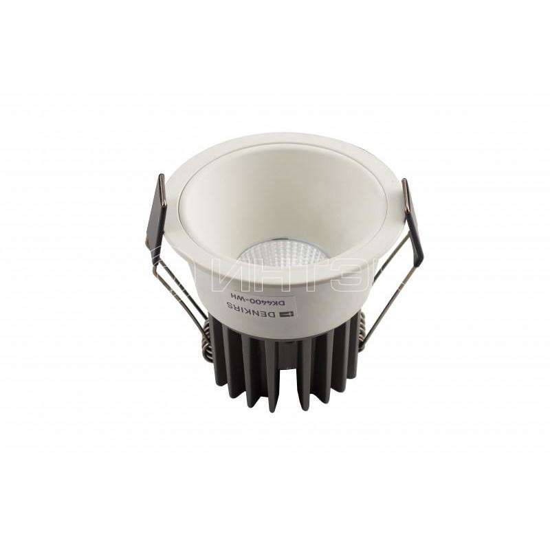 Светильник 7Вт 3000К IP20 LED встраив. алюм. бел. DENKIRS 545351 изображение, фото