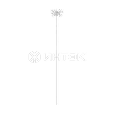 Светильник KT-DANDEL-BOLL-H705-0.5W Warm3000 WH 24 deg 24В 0.5Вт 3000К IP65 метал. Arlight 050679 изображение, фото