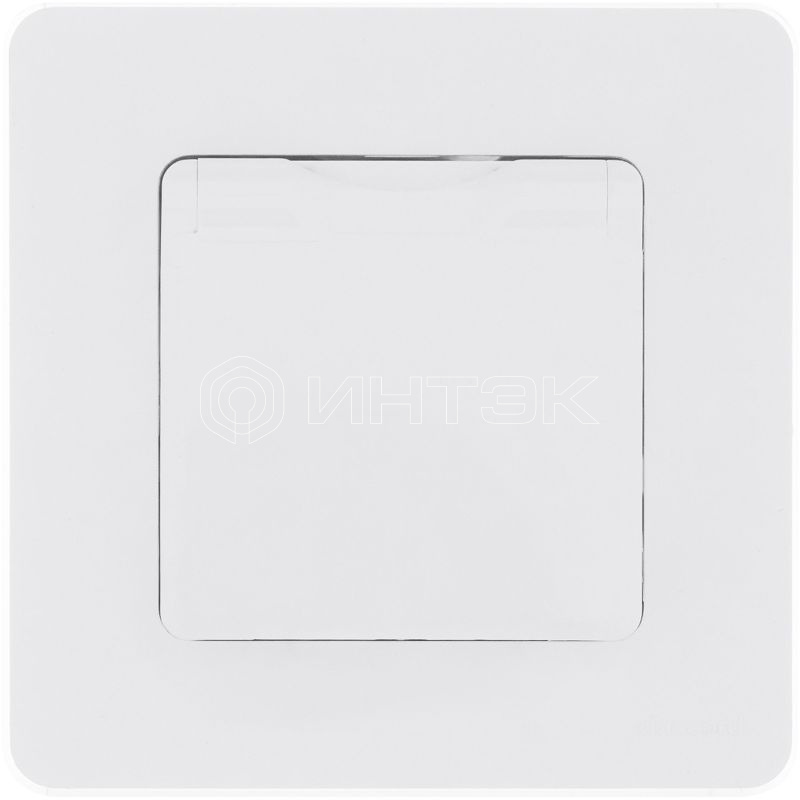 Розетка 1-м СП Inspiria 16А IP44 250В 2P+E защ. шторки с крышкой немецк. стандарт механизм бел. IEK 673740 изображение, фото