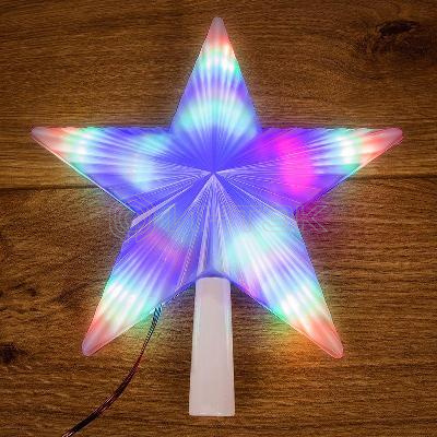 Фигура светодиодная "Звезда" на елку 22см 31LED RGB 2Вт IP20 Neon-Night 501-001 изображение, фото