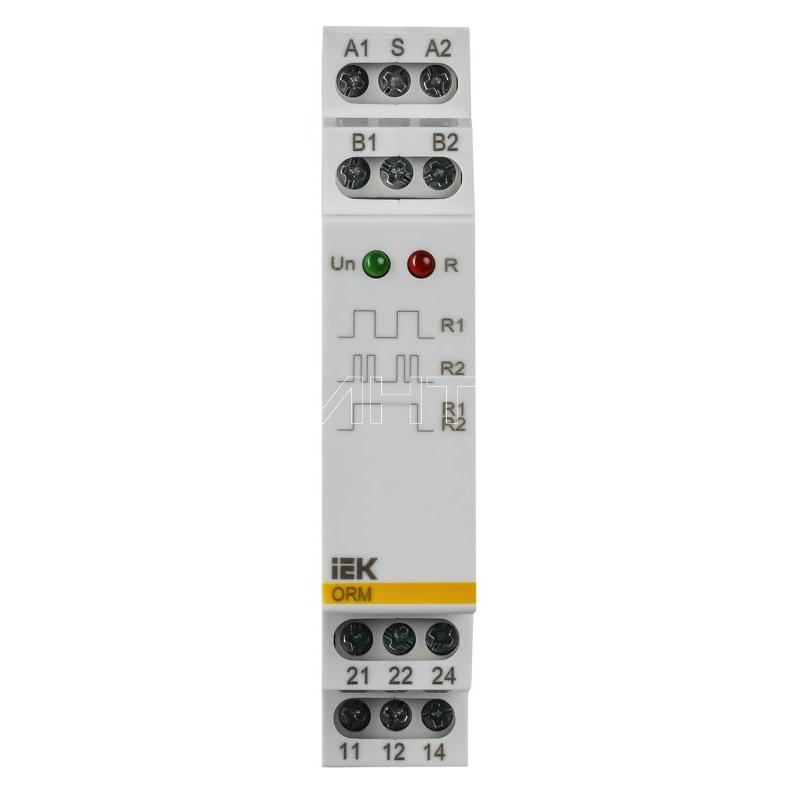 Реле импульсное ORM 2 конт. 12-240В AC/DC IEK ORM-02-ACDC12-240V изображение, фото