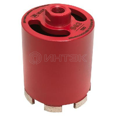 Коронка алмазная (верхнее пылеудаление) DCH-82/120MHS (120мм) Micro Hit Laser M16 Professional EKF dch-82-120-mhs-m16 изображение, фото