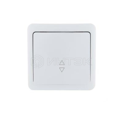 Переключатель проходной 1-кл. 1п ОП Viola 10А IP20 бел. LEZARD 751-0200-105 изображение, фото