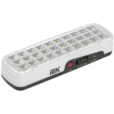Светильник ДБА 3926 аккумулятор 3ч 3Вт IEK LDBA0-3926-30-K01 изображение, фото