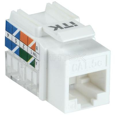 Модуль Keystone Jack кат.5E UTP 110 IDC 90град. ITK CS1-1C5EU-11 изображение, фото
