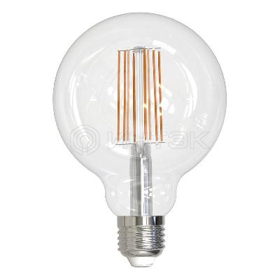 Лампа светодиодная LED-G95-15W/4000K/E27 /CL PLS02WH 15Вт прозрачная 4000К нейтр. бел. (упак. картон) Uniel UL-00004865 изображение, фото