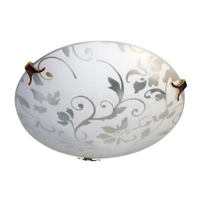 Светильник НПБ 01-2х60-139 М16 "Эрика" 300 60Вт E27 IP20 матов. бел./клипсы зол. (инд. упак.) Элетех 1005204380 изображение, фото