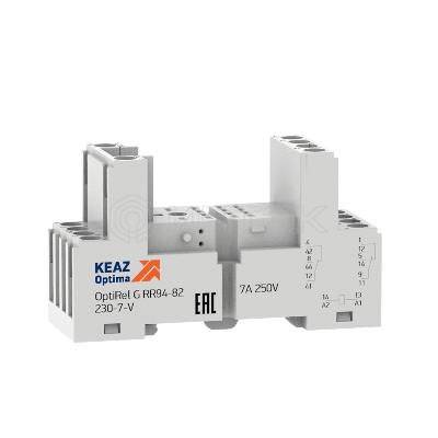 Розетка для реле OptiRel G RR94-82-230-7-V КЭАЗ 281172 изображение, фото