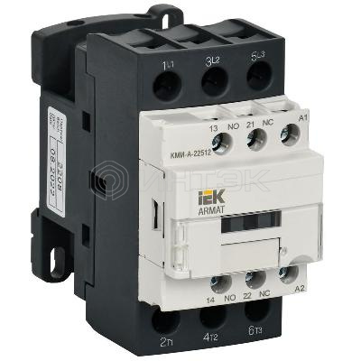 Контактор КМИ-А-22512 LC1D 25А кат. 230В AC 1НО+1НЗ AC-3 IEK AR-ACC-21-025-230-11 изображение, фото