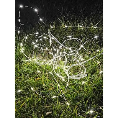 Гирлянда светодиодная 10м 100LED на солнечной батарее аккум. NI-MH 300мА.ч КОСМОС KOC_SOL197 изображение, фото