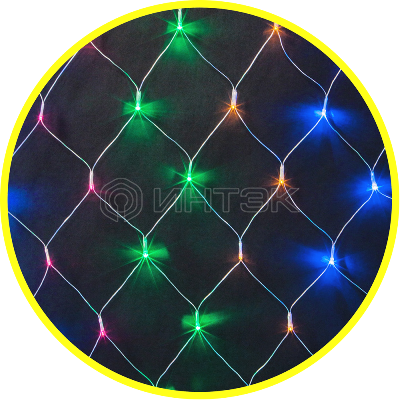 Гирлянда светодиодная 61 845 NGF-N01-156RGBY-12-1.5х1.5m-230-TR-IP20 Navigator 61845 изображение, фото