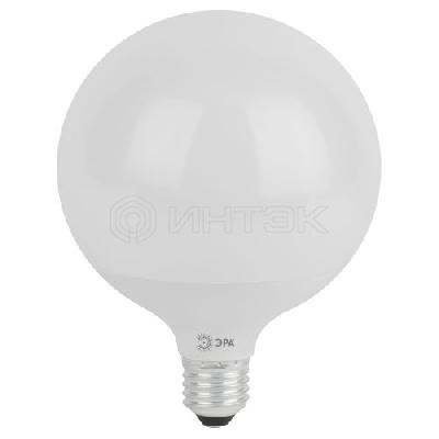 Лампа светодиодная LED G120-20W-2700K-E27 G120 20Вт шар E27 тепл. бел. декор. ЭРА Б0049080 изображение, фото